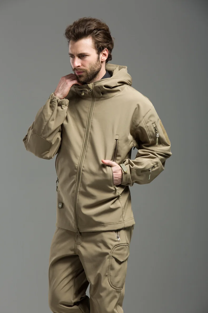 Тактическая мягкая камуфляжная куртка TAD Gear Мужская армейская ветровка