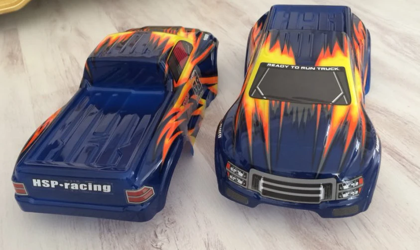Корпус кузова HSP RC для автомобиля MONSTER TRUCK чехол внедорожников хобби пульт