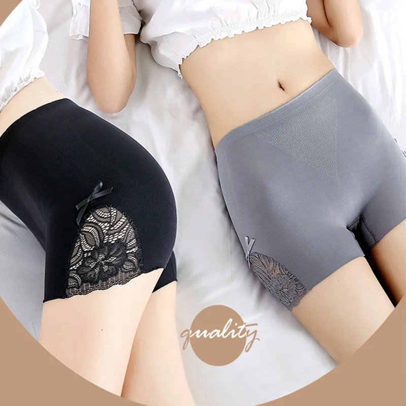 Короткие штаны для безопасности супер эластичные 4 вида цветов бесшовные