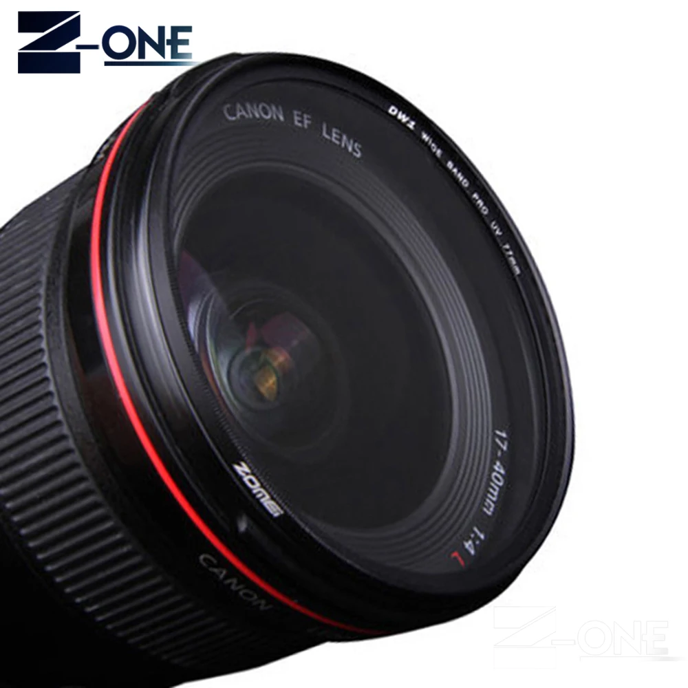 Защитный УФ-фильтр Zomei стандартная рамка для камеры фильтр Canon Nikon Sony 40 5 мм 49 52 55 58 62