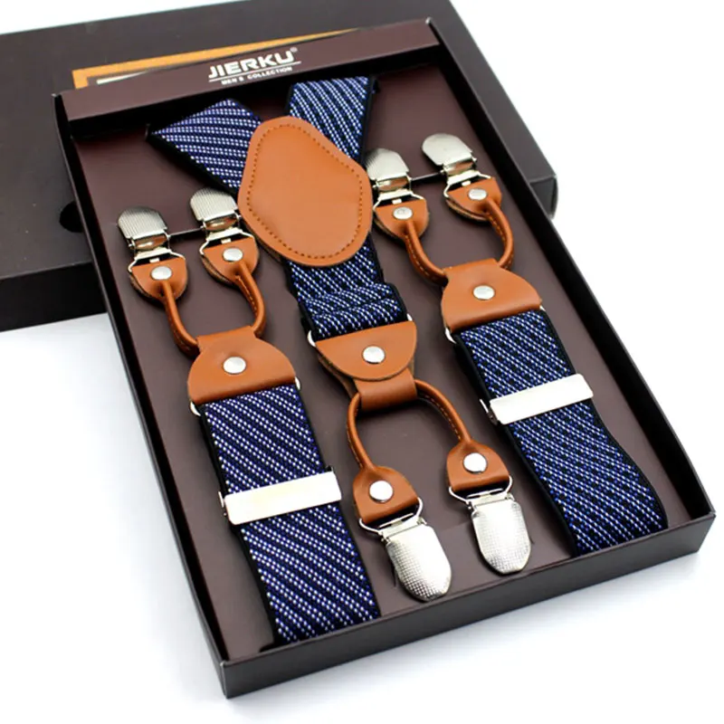 Высококачественные подтяжки для мужчин деловые свадебной вечеринки однотонные