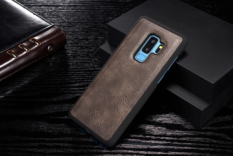 Ретро складывающийся втрое бумажник чехол для телефона для samsung Galaxy S8 S9 Plus Note 9 Флип Кожа Съемная крышка для samsung S7 Edge Note 8