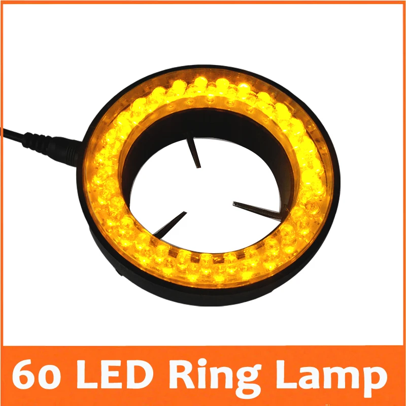 60 шт. кольцевые лампы для микроскопа 220 В 110 В|microscope ring lamp|microscope adaptermicroscope led light |