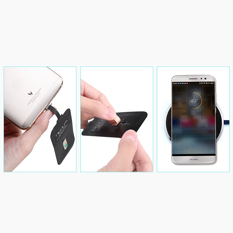 Для iPhone беспроводной зарядный приемник NILLKIN QI Беспроводная зарядная панель