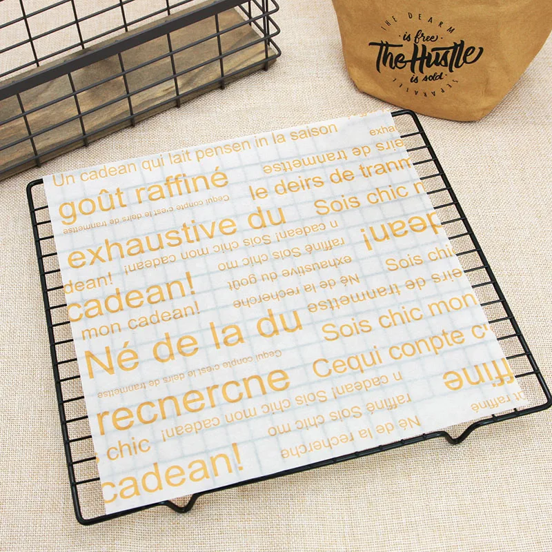 25 шт./лот Восковая бумага пищевая смазочная пищевые обертки оберточная для хлеба