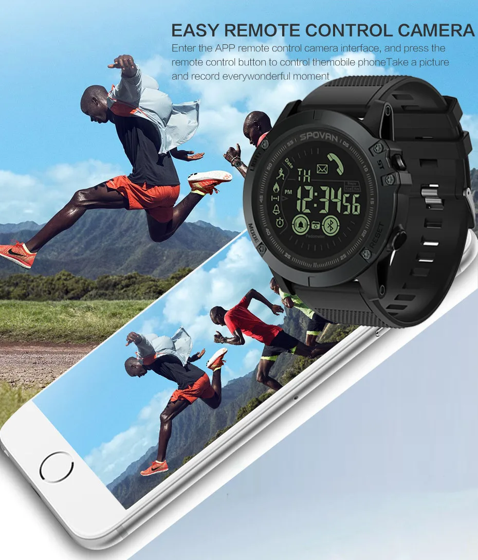 

New CARPRIE VIBE 3 Flagship Rugged Smartwatch 33-month Standby Time 24h All-Weather Monitoring Smart Watch For IOS And Android