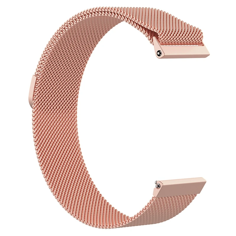 YUEDAER, розовое золото, металлический ремешок для часов для Fitbit Versa, сменный Магнитный Миланский ремешок, стальной ремешок, умные часы, аксессуары для женщин
