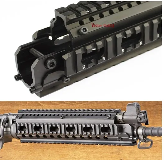 Вектор Оптика Тактический FN FAL винтовка Handguard Picatinny Quad рельсы Гора Системы модель