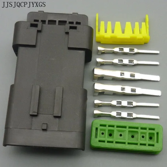 

JJSJQCPJYXGS 6pin auto throttle valve plug wiring harness cable waterproof connector 211PL069S0049
