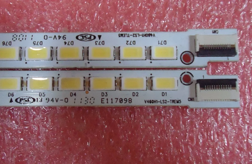 2 шт./лот 46E65SG 46 &quotΦ Светодиодная лента Φ 80 светодиодный 597 мм | Электроника