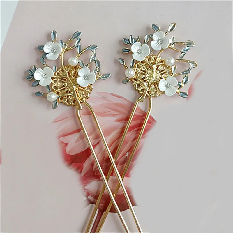 

Заколки для волос женские, с кристаллами, 57*156 мм, 10 шт., винтажные из металлического сплава