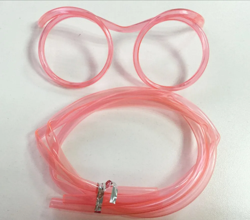 2 шт./лот модные Мультяшные сумасшедшие соломенные креативные забавные очки