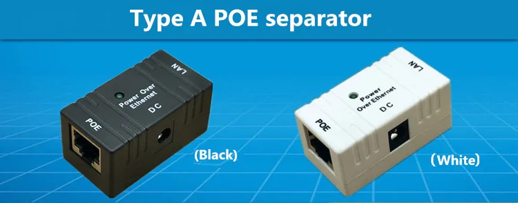 10/100 Мбит/с RJ45 POE инжектор Мощность сплиттер настенные подвесной переходник адаптер для POE IP Камера локальной сети