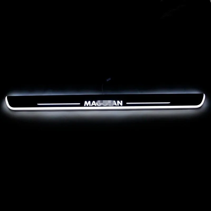 2X Круто! Светодиодный порог для порога двери светодиодный volkswagen vw Magotan 2012 2015|led