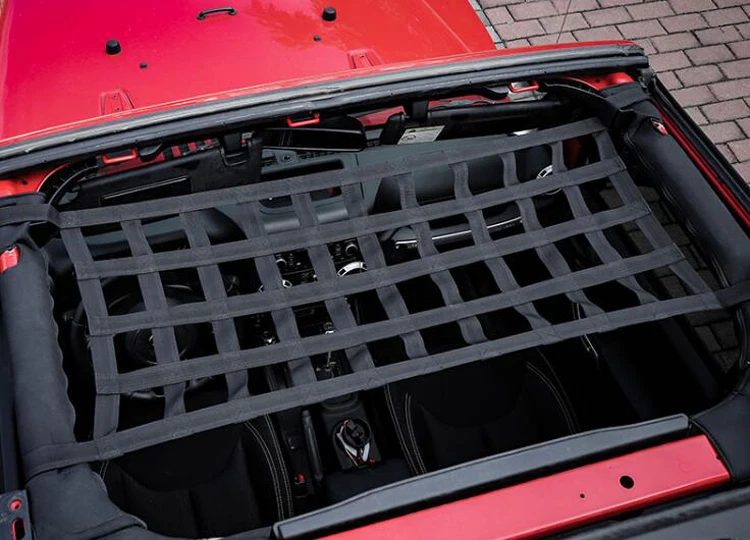 Автомобильные аксессуары черный и красный автомобильный гамак для хранения на