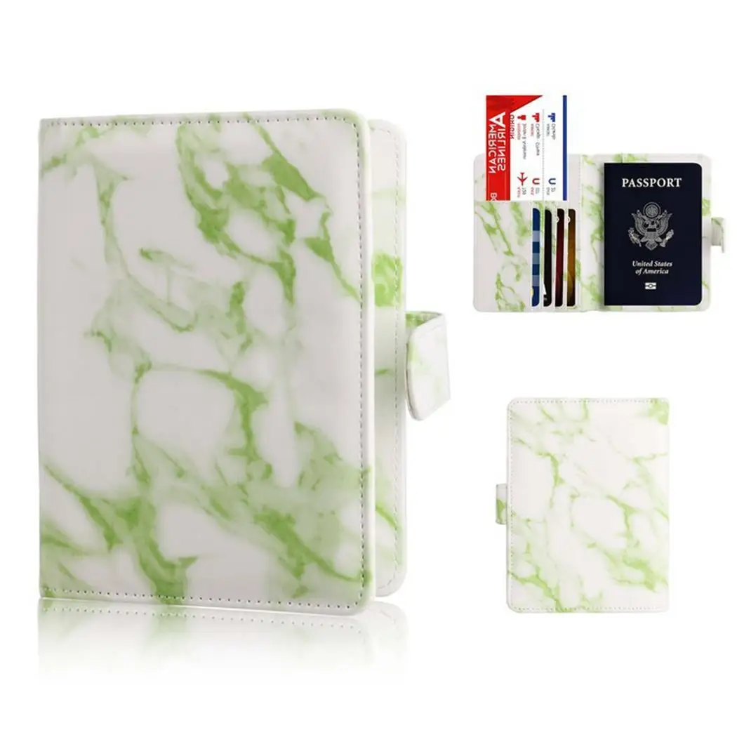 Унисекс Мода мини квадратный печати Hasp денежный паспорт слоты для карт небольшие