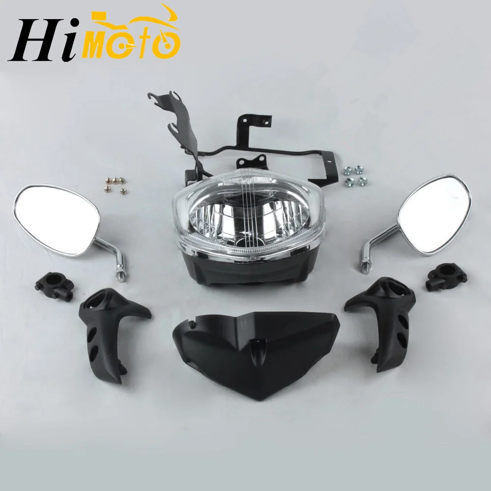 Для Yamaha FZ6 FZ6N FAZER FZ6S 2007 2010 передняя фара мотоцикла в сборе комплект задние боковые