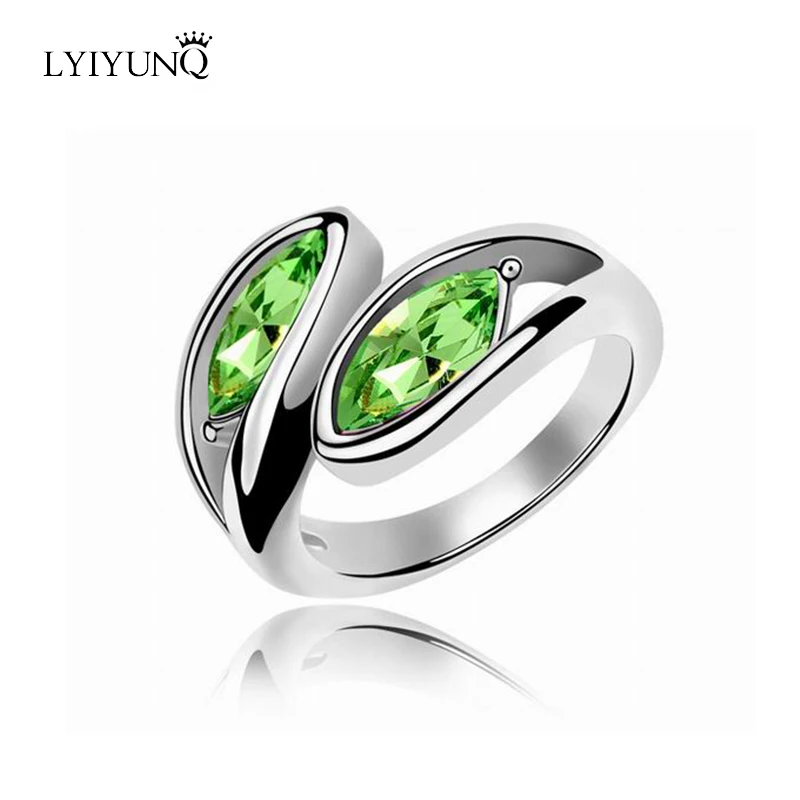 Модные брендовые кольца с серебряным покрытием модные украшения для девушек