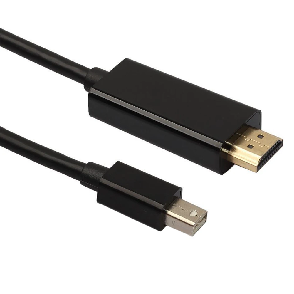Топ 1 8 м Мини Дисплей Порт DP папа к HDMI Мужской кабель адаптер для Macbook Air Pro|Кабели