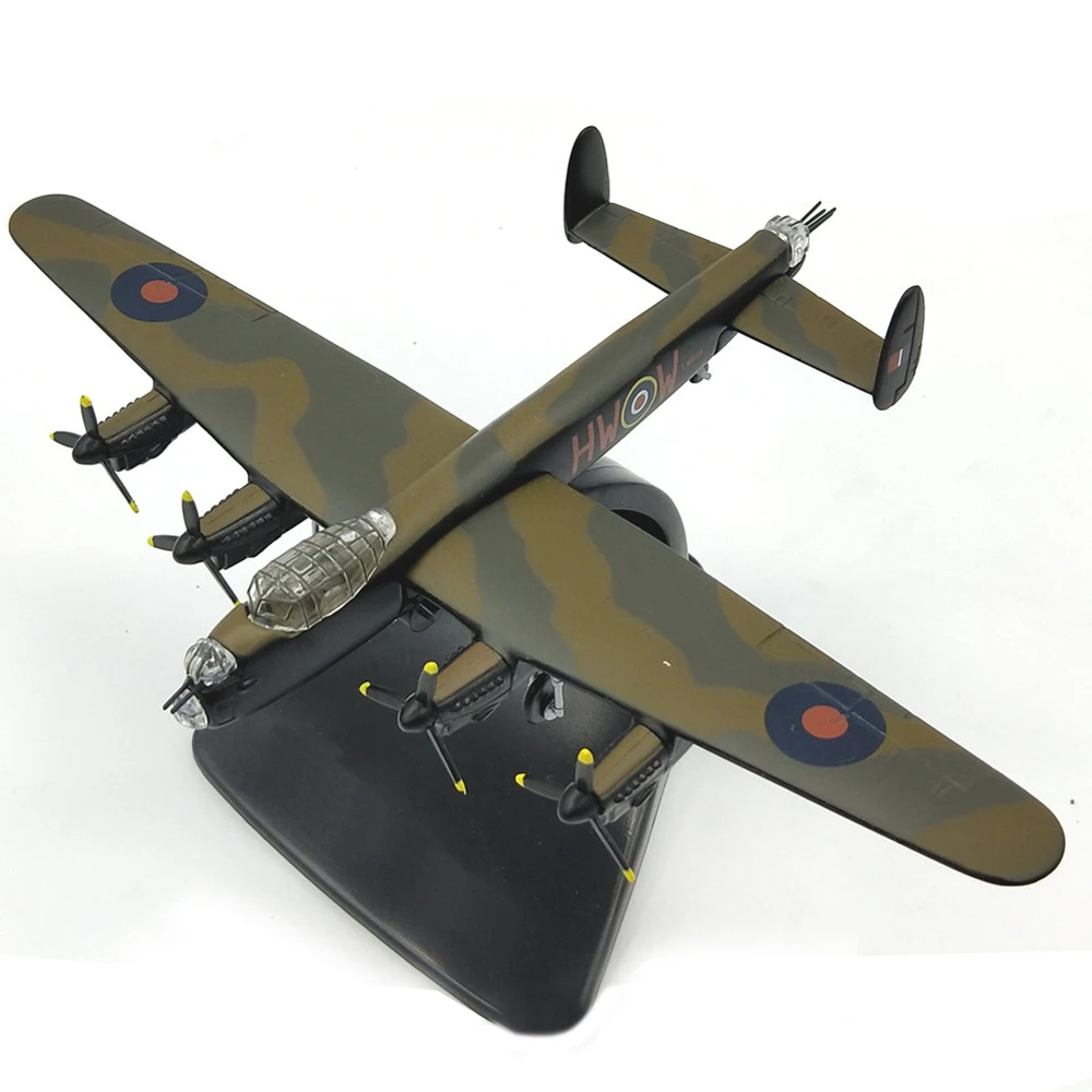 

rare Special Offer 1:144 World War II Britain Lancaster Bomber Model Alloy finished product model Collection Model