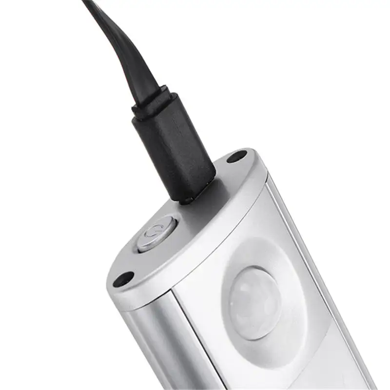ARILUX светодиодный светильник 33 светодиодный SMD4014 USB Перезаряжаемый датчик движения Ночной светильник для кухонного шкафа ЛЕСТНИЦЫ шкаф