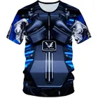 Детская футболка с 3D принтом От 4 до 20 лет для мальчиков и девочек, забавная футболка с мотоциклетным автомобилем V 12 двигателем, Детская футболка для вечеринки