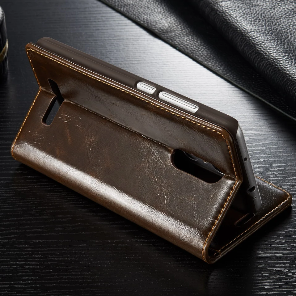 Оригинальный чехол для телефона Xiaomi Mi8 Fundas Роскошный из натуральной кожи с
