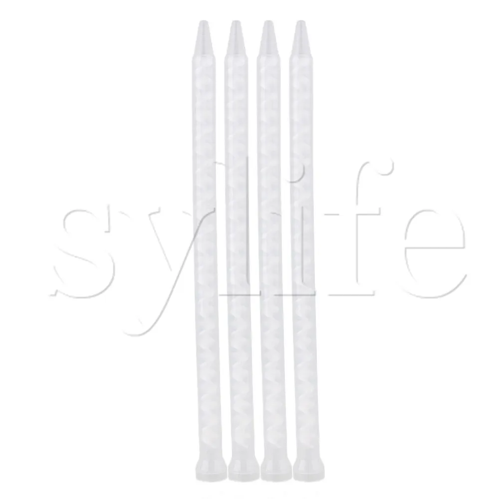 

4 x Fast Mixing MC10-24 Adhesive Dispenser Bell Mouth Static Mixer Nozzle