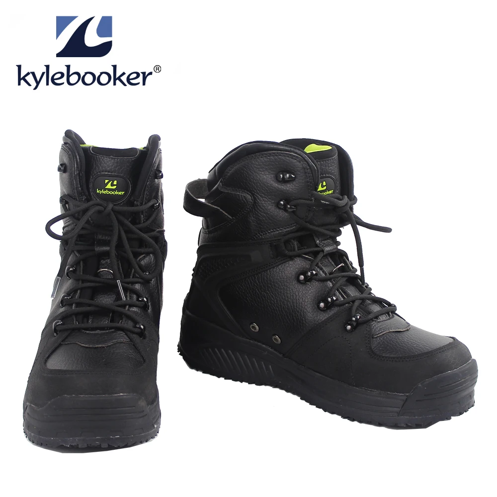 Men's Fishing Wading Boots Breathable Upstream Shoes Outdoor Anti-slip Fly Fishing Waders Rubber Sole Boot enlarge