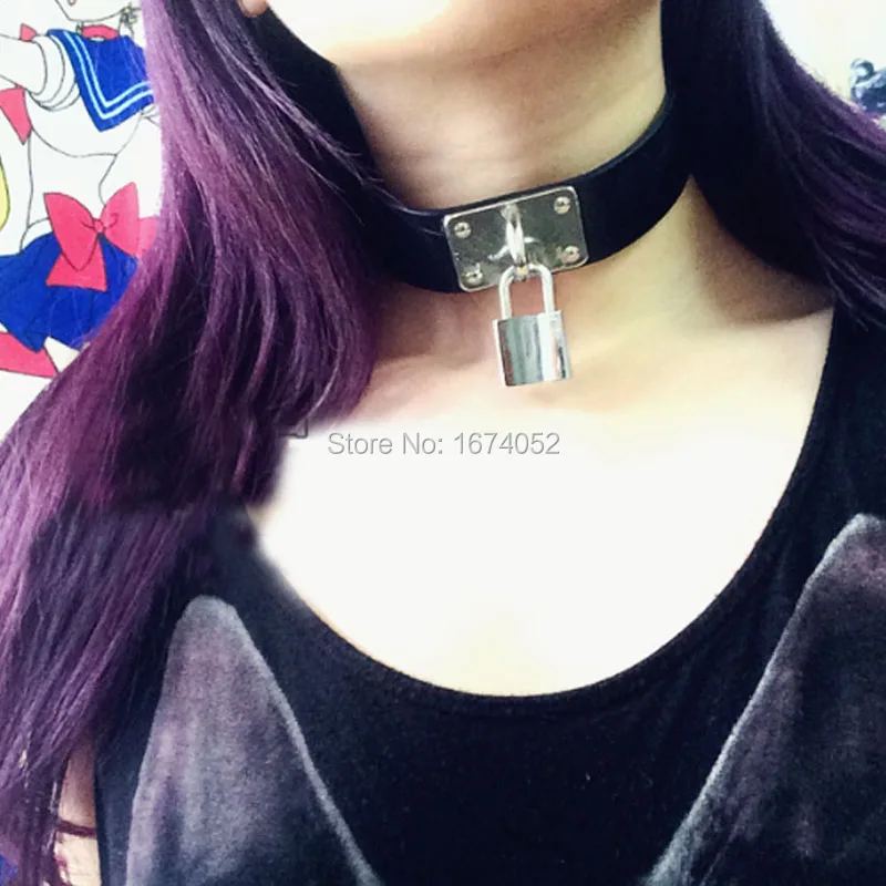 Кожаное колье чокер ручной работы в стиле Харадзюку|choker collar necklace|collar necklaceleather choker