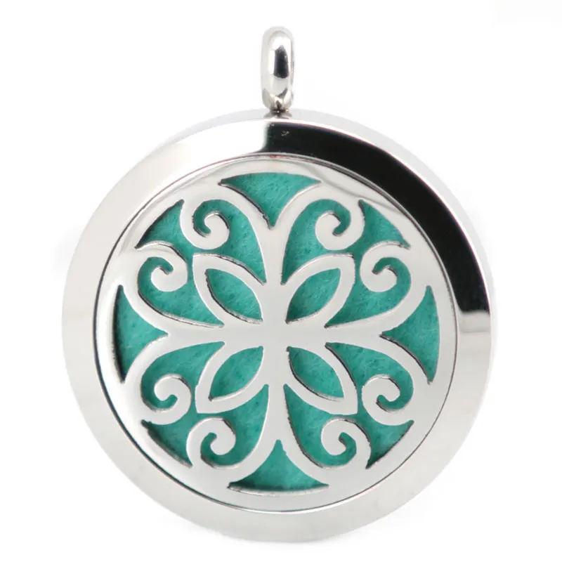 Серебряное Ювелирное Украшение Цветок ароматерапия эфирное масло 316 Подвеска из