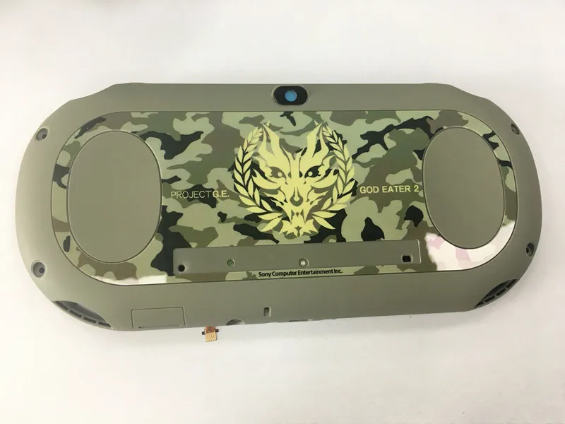 D Запасная задняя крышка с логотипом для PS Vita Slim для psvita 2000 Консоль ack Оболочка Чехол - Цвет: D