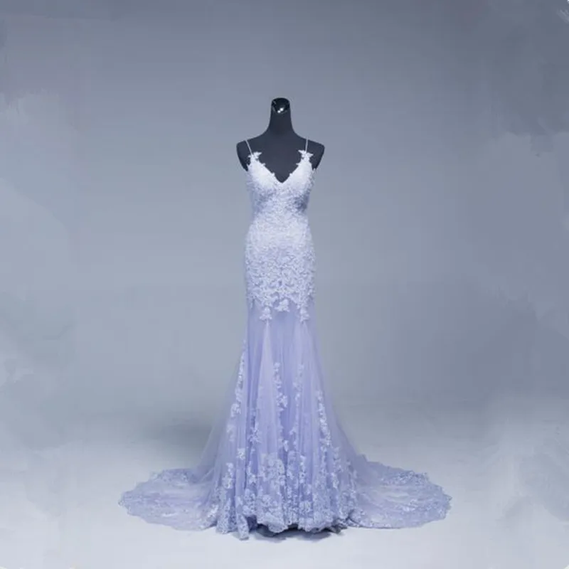 Кружевная аппликация бисером жемчужины с аппликацией свадебные платья русалки