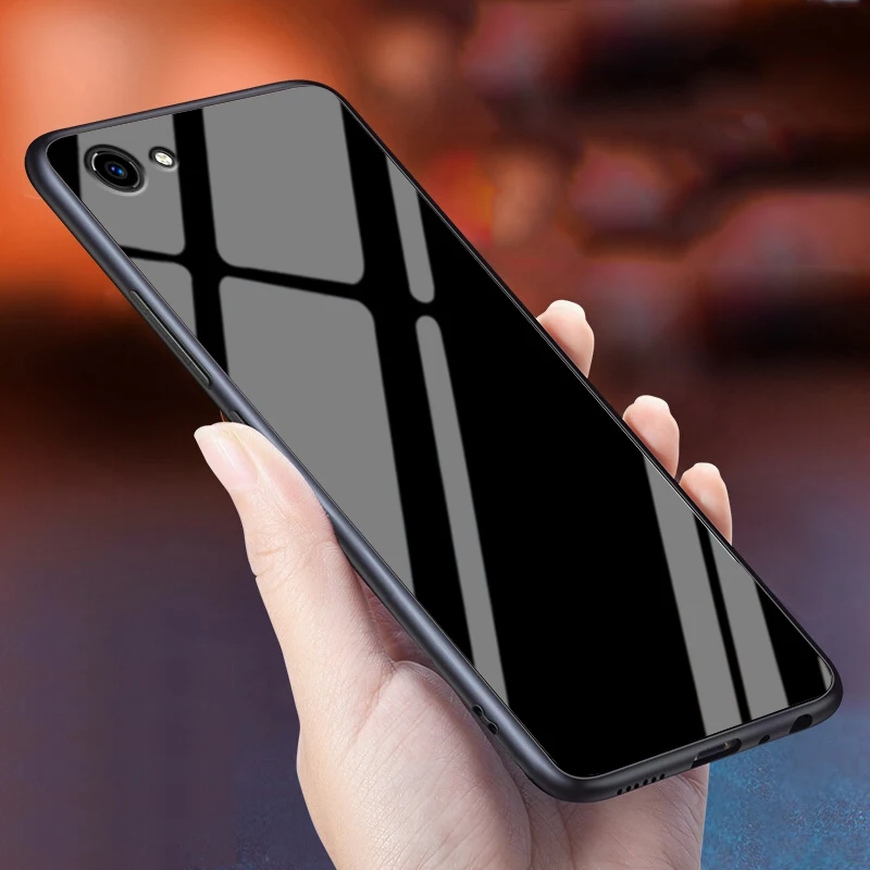 Чехол для Vivo Y81, стеклянный чехол, роскошная силиконовая мягкая рамка+ стеклянная задняя крышка, аксессуары для Vivo Y 81/Vivo Y81 6,2", Чехол s Fundas Cqoue