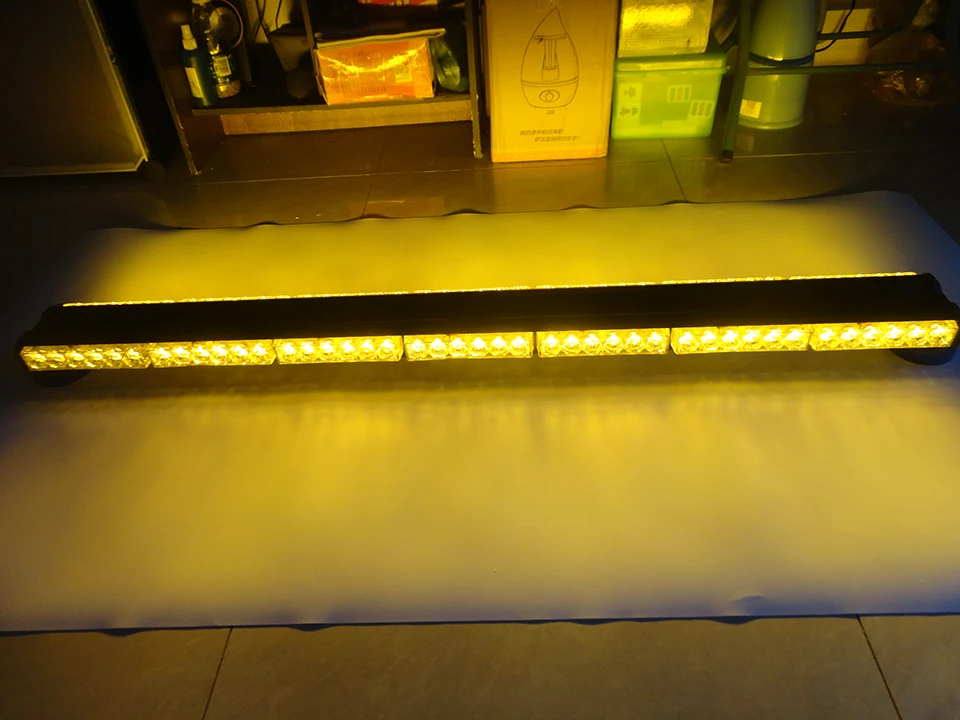 Супер яркий светодиодный стробоскоп на крыше автомобиля 252 Вт 41 дюйм полицейский