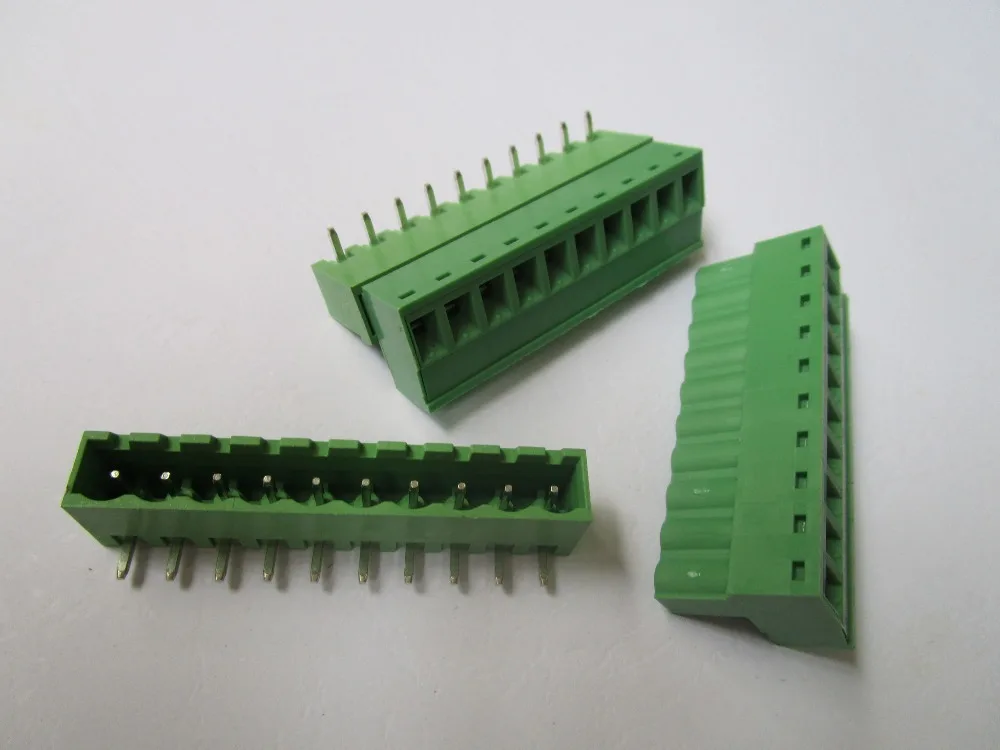 80 шт. Винтовые клеммные колодки 10 контактов/шаг 5 08 мм|block terminal connectors|connector macbookconnector