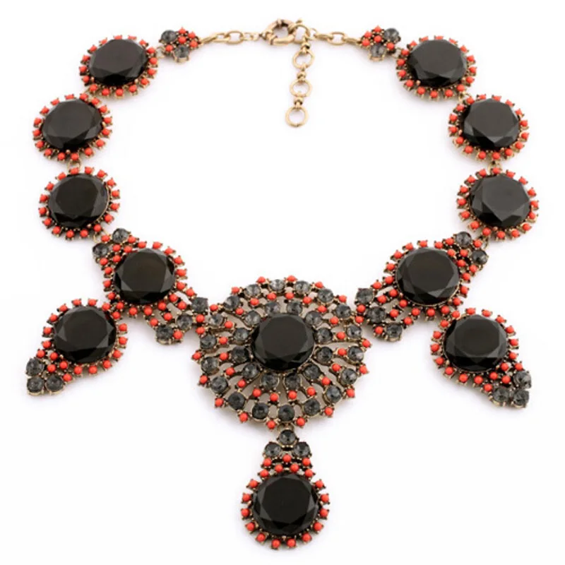 Заявление Цепочки и ожерелья личности акриловые геометрическая мозаика со