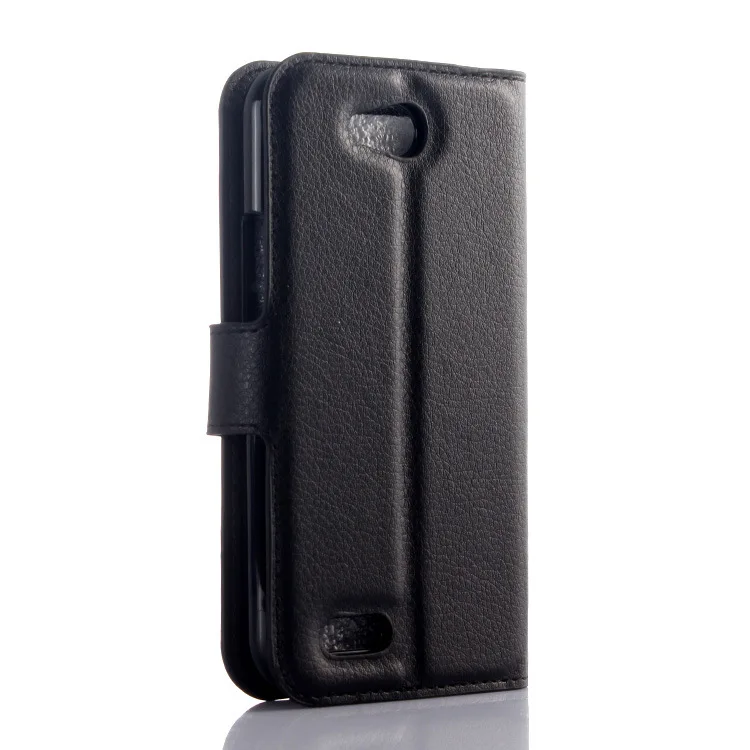 Luxury Leather Wallet Pouch Flip Case Card Slot Holder Kickstand Shockproof Cover For ZTE Blade Q Lux 4G/Telstra 4GX Buzz @ | Мобильные