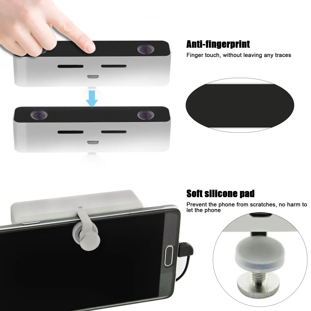 2017 Лидер продаж скачать бесплатное приложение левый и правый два объектива 3D 360 VR