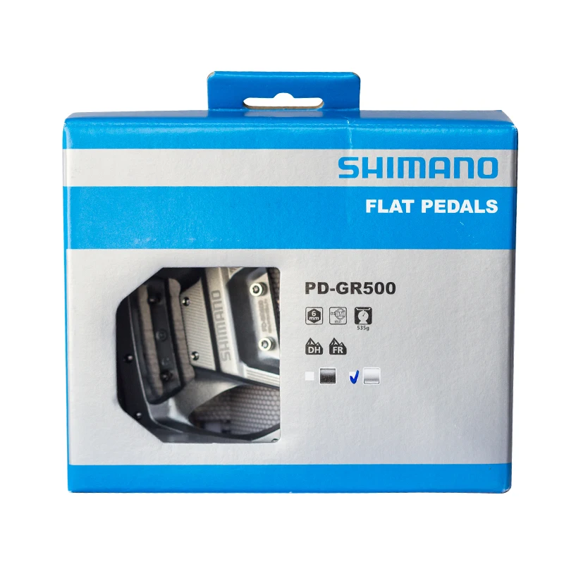 Shimano pd gr500 MTB плоским Педали для автомобиля Велосипедные педали Алюминий/сплав