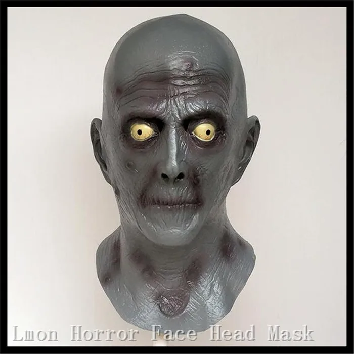 100% натуральный Латекс Косплей ужасов стариков латексная Искусственная резина