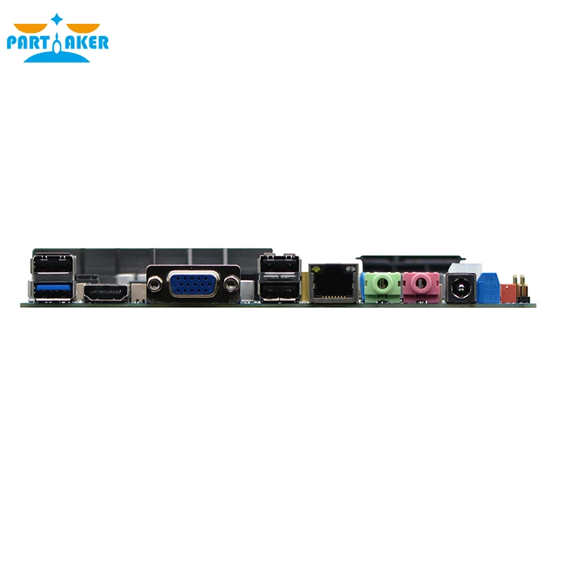 Тонкая Материнская плата Celeron J1900 mini PCIe материнская itx с LVDS для отображения на