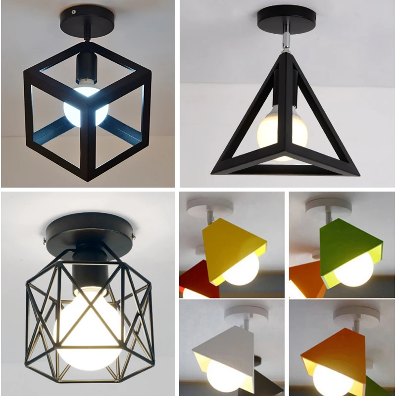 

Vintage Loft Lamp Avize Nordic ceiling light Hanglamp Restaurant Kitchen Light Suspension Luminaire Home Industrial Lighting