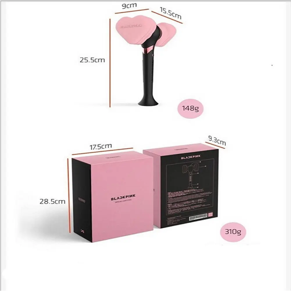 Горячее предложение Светильник лампы Stick для любителей поп Blackpink официальный светильник палка jnnie Роза новая YG K-POP сладкий