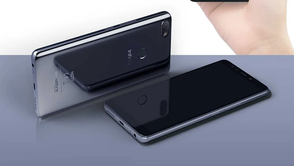Infinix NOTE 5 смартфон 32G 3g Android One 6," 16MP отпечаток пальца 4500 мАч Восьмиядерный телефон