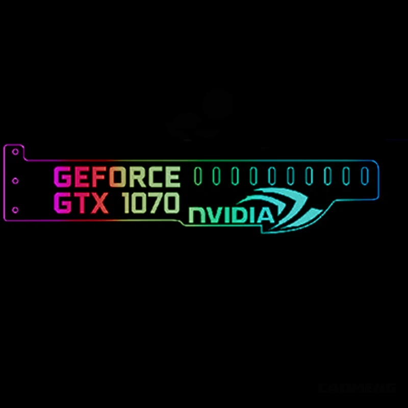 RGB Controlle GeForce GTX 1070 NVIDIA подсветкой компьютер основной коробки Видеокарты Поддержка