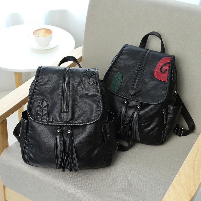 Kanken защита от кражи рюкзак дорожная сумка кожаный Mochila женские роскошные