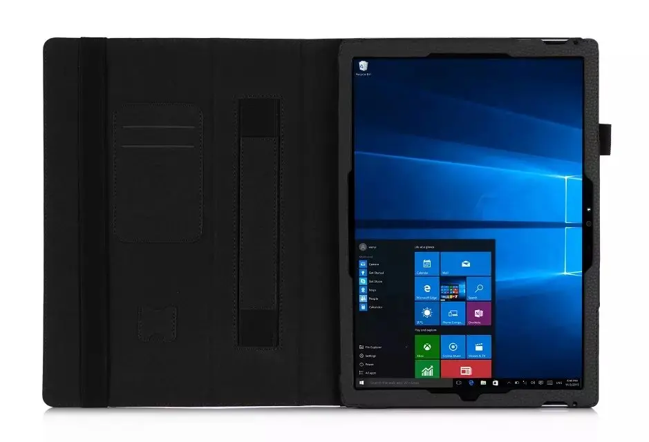 Роскошный кожаный чехол для microsoft Surface pro 3 Pro 4, умный чехол для Surface Pro 5 pro 6 Pro 7, чехол-подставка для планшета+ ручка
