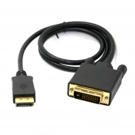 DisplayPort DP Male to DVI Single Video коннектор кабель адаптер 0 7 m 1 8 3m 2ft 6ft 10ft кабели|adapter cable|dvi
