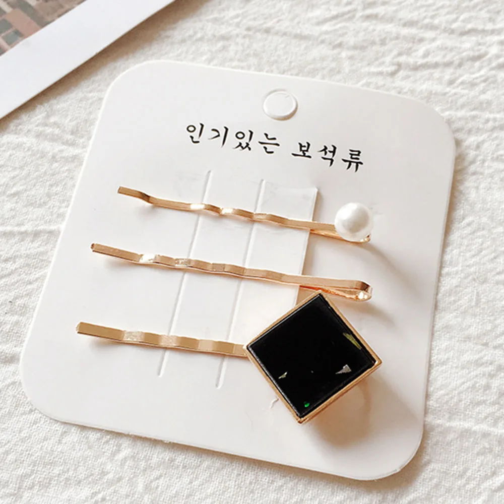 Заколка для волос ацетатная женская модный зажим в Корейском стиле украшенный